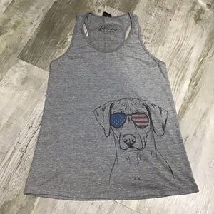 Women’s Racerback American Dog